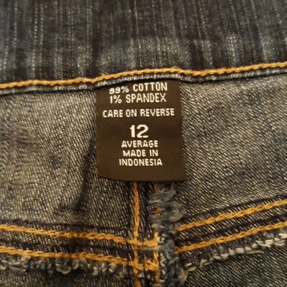 NY Distress Jeans Size 12 - Picture 7 of 8